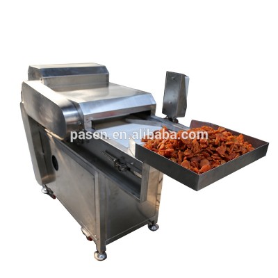 Preserved fruit cutting machine / Dried fruit cube cutter / Dry berry dicing machine